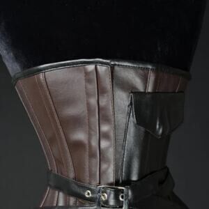 Dracula clothing steampunk corset size 26